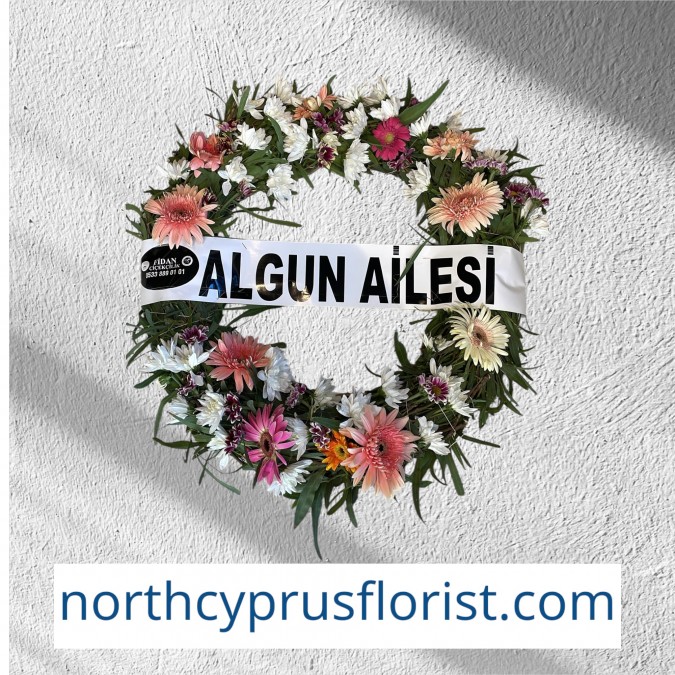 Cyprus Funeral Wreath